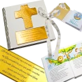 BIBLIA W PUDEŁKU Pamiątka Pierwszej Komunii Świętej PREZENT NA KOMUNIĘ 224strony