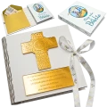 BIBLIA W PUDEŁKU Pamiątka Pierwszej Komunii Świętej PREZENT NA KOMUNIĘ 224strony
