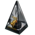 Znicz Lustrzany Lampion Solarny 3D Nadruk UV Dla Babci Elegancki