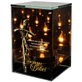 Znicz na Dzień BABCI Lampion LED Lustrzany Nadruk UV Elegancki 3D