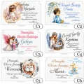 Pudełko na Pieniądze Chrzest Święty Personalizowany Prezent Pamiątka UV