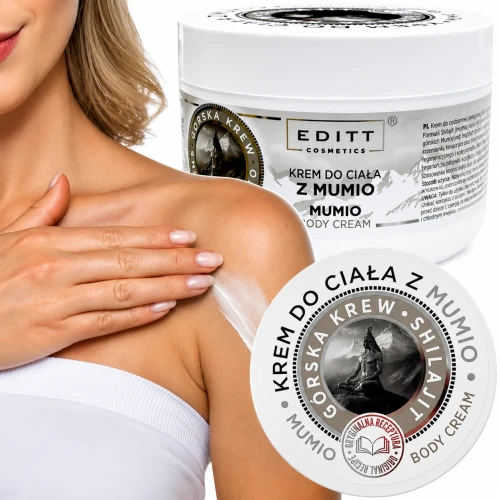 Krem do ciała z Mumio Shilajit Górska Krew 220 g regenerujący skórę