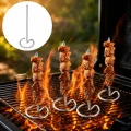 Szaszłyki pionowe stal nierdzewna 10 szt do grilla piekarnika Air Fryer