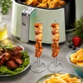 Szaszłyki pionowe stal nierdzewna 10 szt do grilla piekarnika Air Fryer