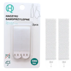 Samoprzylepne paski  haczyki do obrazów Rzepy 2 szt. 2 kg