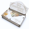 Pudełko na pieniądze Chrzest Święty pamiątka prezent personalizowany