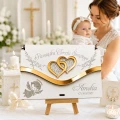 Pudełko na pieniądze Chrzest Święty pamiątka prezent personalizowany