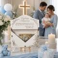 Pudełko na pieniądze Chrzest Święty pamiątka prezent personalizowany