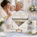 Pudełko na pieniądze Chrzest Święty pamiątka prezent personalizowany