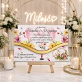 Pudełko na pieniądze Ślub personalizowane prezent Młoda Para z nadrukiem UV