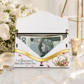 Pudełko na pieniądze Ślub personalizowane prezent Młoda Para z nadrukiem UV