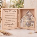 Pudełko Na Pieniądze Na 30 Urodziny Dla Kobiety Personalizowane Wstążka