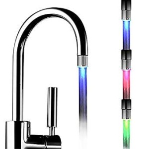 PERLATOR NAKŁADKA NA KRAN LED RGB ŚWIECĄCY - GIFT