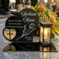 GRA-044-M-TULI     ZNICZ solarny LED DLA MAMY NA grób Złote SERCE krzyż LAMPION kwiat NAGROBNA (3).png