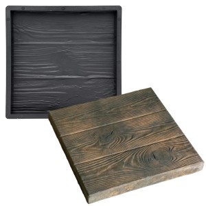 FORMA DO PŁYT BETONOWYCH KOSTKI DESKI DREWNO 30x30 tarasowa Płyty Drewno