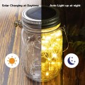 LAMPA SOLARNA LED OGRODOWA WISZĄCA LATARENKA SŁOIK-13949