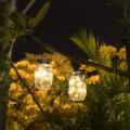 LAMPA SOLARNA LED OGRODOWA WISZĄCA LATARENKA SŁOIK-13955