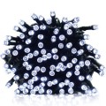 MOCNE LAMPKI CHOINKOWE 100 LED BIAŁY ZIMNY DŁUGIE-7965