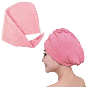 RĘCZNIK NA GŁOWĘ Z MIKROFIBRY TURBAN DO WŁOSÓW