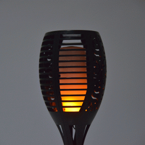 OGRODOWA SOLARNA POCHODNIA LAMPA LED 58CM OGIEŃ