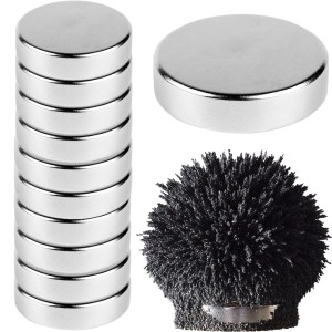 MAGNES NEODYMOWY WALCOWY 10X2 MM MOCNY - 10 SZT
