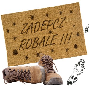 WYCIERACZKA POD DRZWI  ZDEPCZ ROBALE KOKOS 60/40