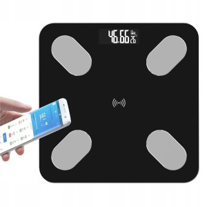 ANALITYCZNA WAGA ŁAZIENKOWA BLUETOOTH BMI 12w1 FIT