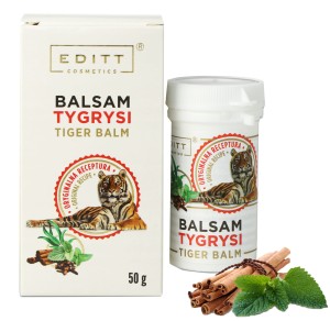 BALSAM TYGRYSI ROZGRZEWAJĄCY PRZECIWZAPALNY 50G