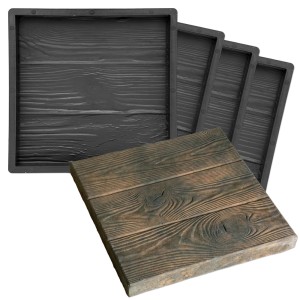 4 SZT FORMA DO PŁYT BETONOWYCH KOSTKI DESKI 30x30