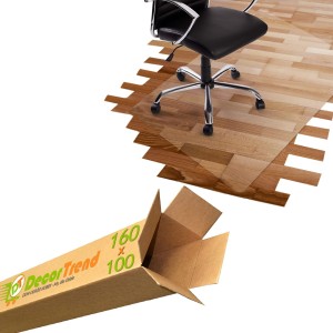 MATA PODKŁADKA OCHRONNA PVC POD KRZESŁO 160x100CM