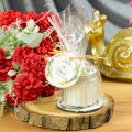 ŚWIECA ZAPACHOWA Z MAGNESEM ZESTAW PODZIĘKOWANIE DLA GOŚCI WESELE