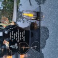 SOLARNY ZNICZ LED STATUETKA SERCE NA CMENTARZ GRÓB DUŻA