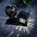 Znicz solarny LED STATUETKA NA CMENTARZ GRÓB DUŻA wieczna lampka nagrobna