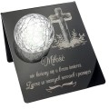 Znicz solarny STATUETKA NA CMENTARZ KOLOROWY LED lampka nagrobna GRÓB DUŻA