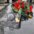 Znicz solarny STATUETKA NA CMENTARZ KOLOROWY LED lampka na grób DLA MAMY