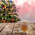 Podkładka pod kubek grawer drewniana GRINCH zestaw podkładki na stół Białe