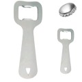 OTWIERACZ DO BUTELEK KAPSLI PIWA PUSZEK METALOWY UCHWYT DO KIESZENI 11CM