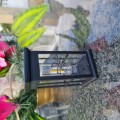 ZNICZ SOLARNY LED LAMPION LAMPA NA GRÓB STATUETKA NA CMENTARZ