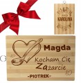 KUCHENNA DESKA DO KROJENIA Z GRAWEREM PREZENT DLA BABCI DZIADKA MAMY TATY