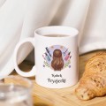 KUBEK SUBLIMACJA 330ML NADRUK FRYZJERSKI FRYZJER SALON