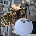 Znicz LED STATUETKA Złota NA CMENTARZ GRÓB DUŻA wieczna lampka nagrobna
