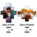 Obraz na płótnie prezent na walentynki rocznice ślubu dla niej dla niego