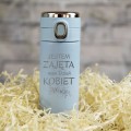 KUBEK TERMICZNY LED Termos GRAWER śmieszny PREZENT NA DZIEŃ KOBIET