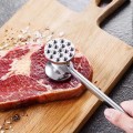 METALOWY TŁUCZEK DO MIĘSA STEKÓW Stalowy Młotek Dwustronny Ciężki 22cm
