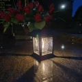 ZNICZ SOLARNY LED LAMPION NA GRÓB STATUETKA NA CMENTARZ Z KRZYŻEM