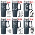 KUBEK TERMICZNY DUŻY śmieszny grawer DZIEŃ KOBIET prezent URODZINY IMIENINY      GRAP-038-G-BIG-BLACK