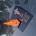 ZNICZ DLA ŻONY podstawka na cmentarz grób PŁOMIEŃ LED wieczny lampion