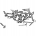 88 SZT WKRĘTY DO DREWNA 2,5x14 mm SREBRNE MINI WKRĘTY OCYNK