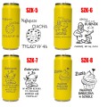 KUBEK TERMICZNY Termos PREZENT KLASOWY Dzień Kobiet Dla koleżanki z klasy  GRAP-039-SZ-N-YELLOW