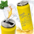 KUBEK TERMICZNY Termos PREZENT KLASOWY Dzień Kobiet Dla koleżanki z klasy  GRAP-039-SZ-N-YELLOW